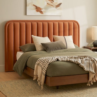 Basi Queen Bed Frame - Walnut