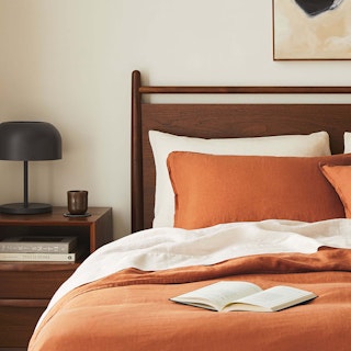 Lenia King Panel Bed - Walnut thumbnail 3