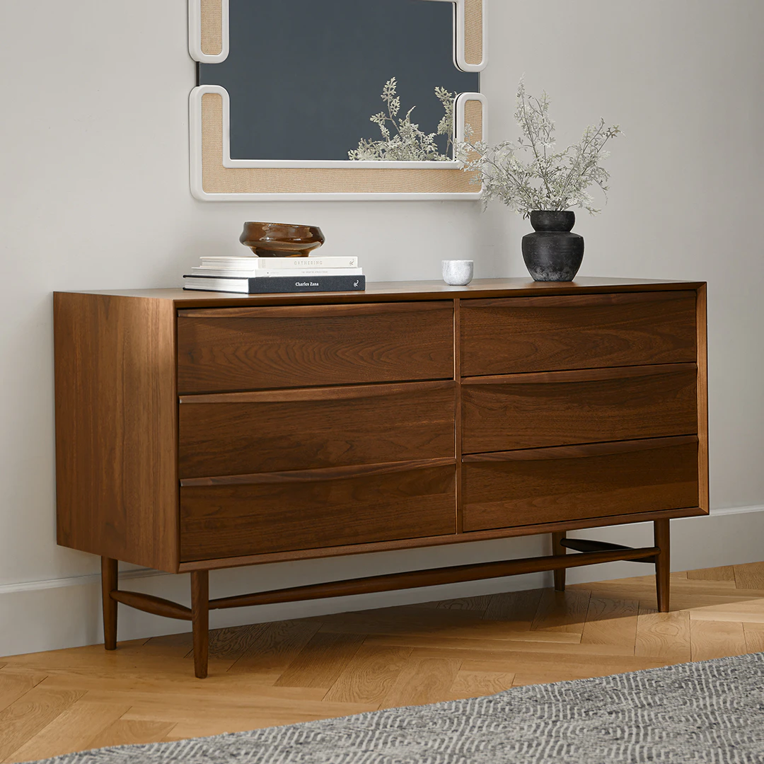 Lenia 6-Drawer Double Dresser